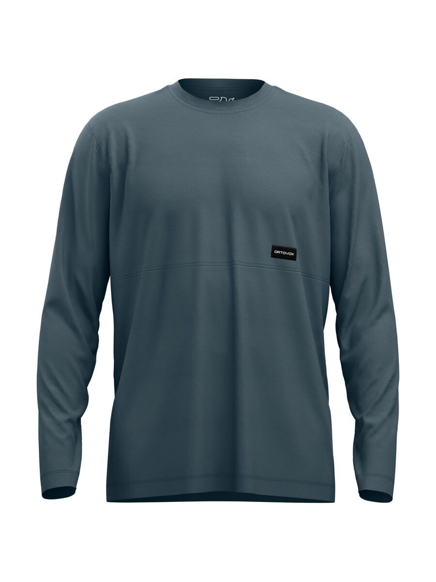 Ortovox 185 Merino Patch LS M, dark arctic grey - Bild 1