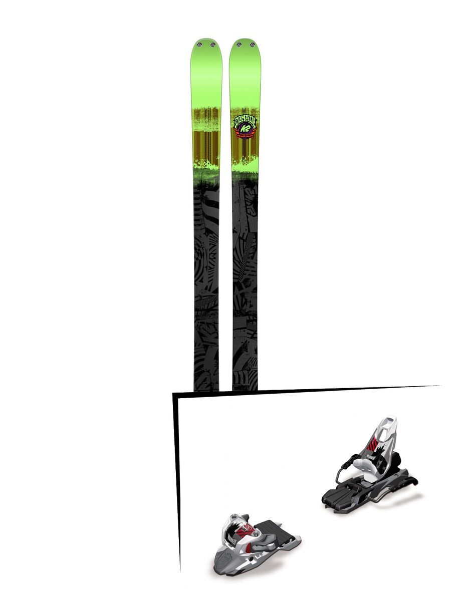 K2 SKI Set: Domain 2015 + Marker Free Ten - Bild 1