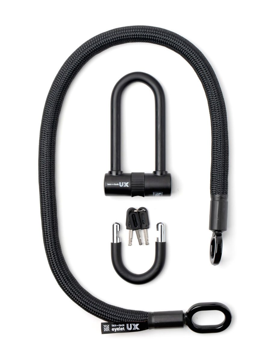 Tex-Lock Eyelet UX-Lock 100 cm, onyx black - Bild 2