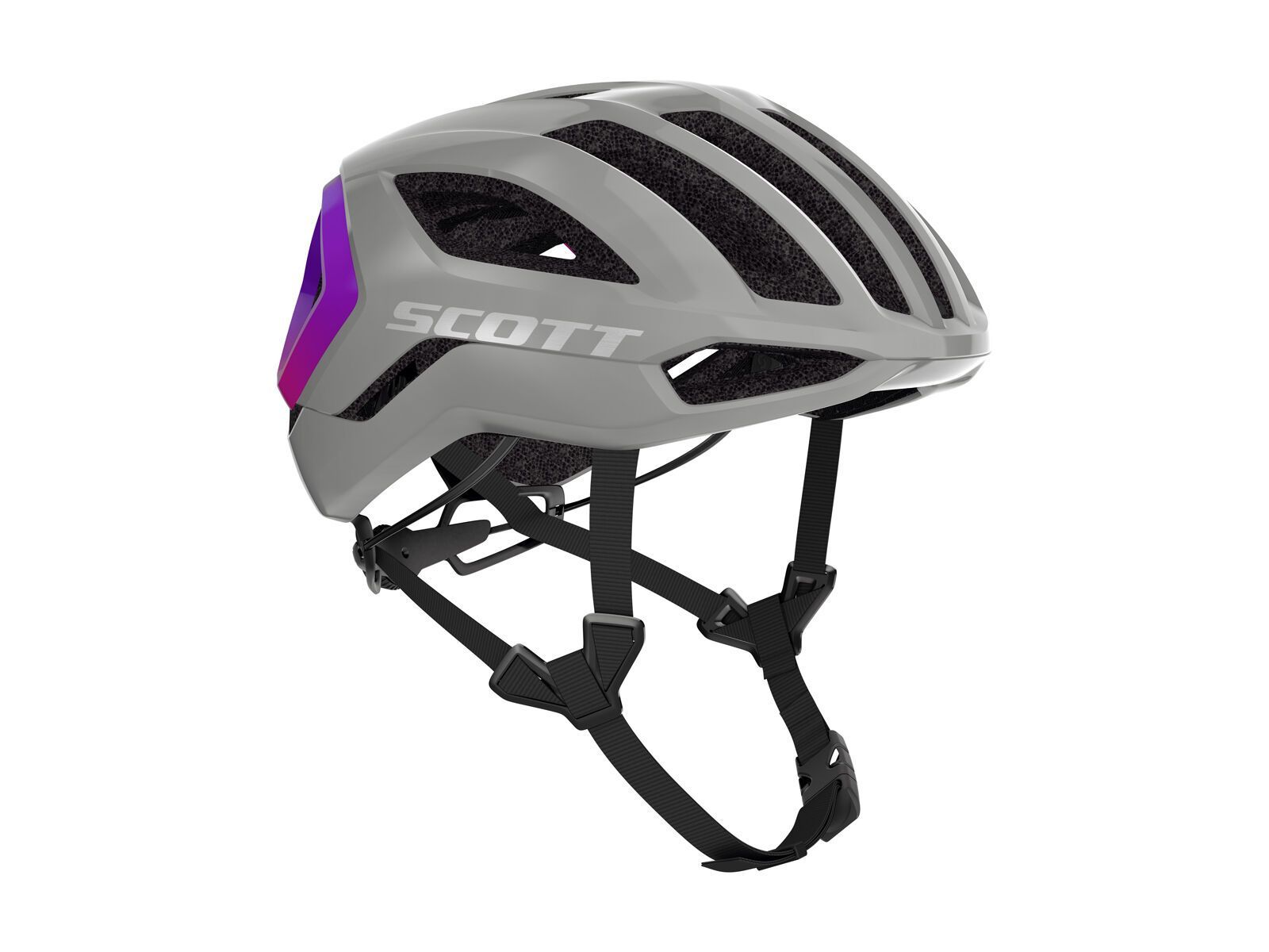 Scott Centric Plus Helmet, narwal grey/fade purple - Bild 1