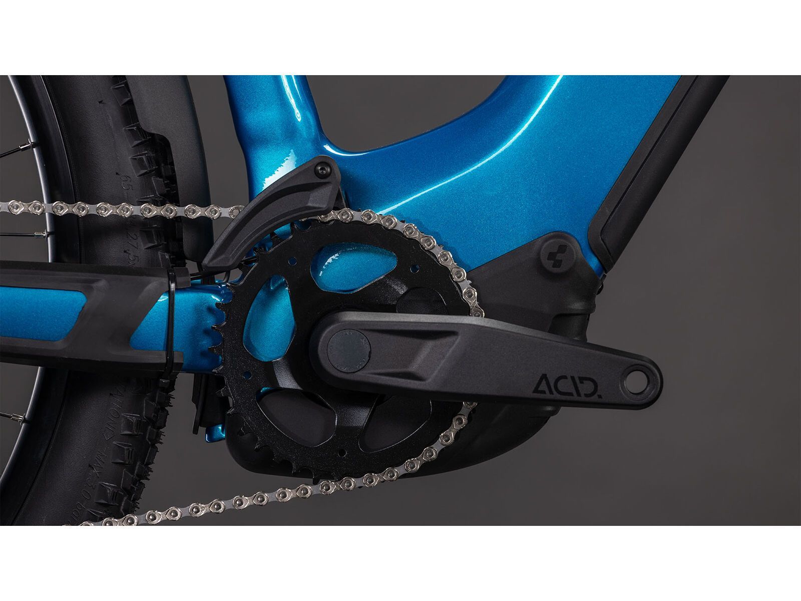 Cube Reaction Hybrid Performance 600 FE Easy Entry 27.5, electricblue´n´dazzle - Bild 6