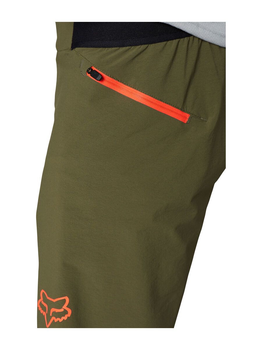 Fox Flexair Short No Liner, olive green - Bild 7