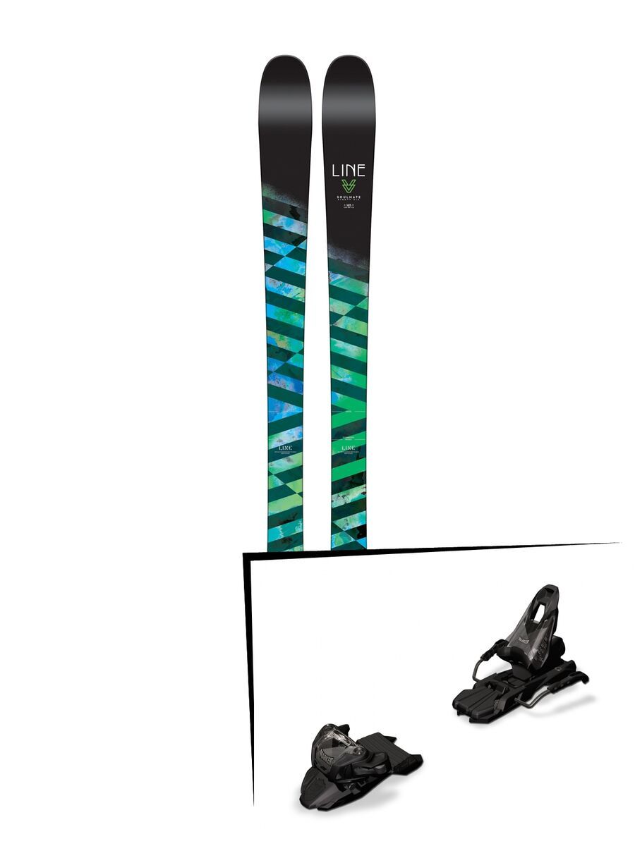 Set: Line Soulmate 86 2017 + Marker Free Ten inkl. Screw-Kit (1685471) - Bild 1