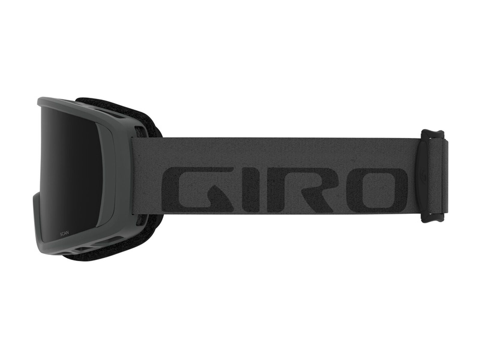 Giro Scan, grey wordmark/Lens: ultra black - Bild 2
