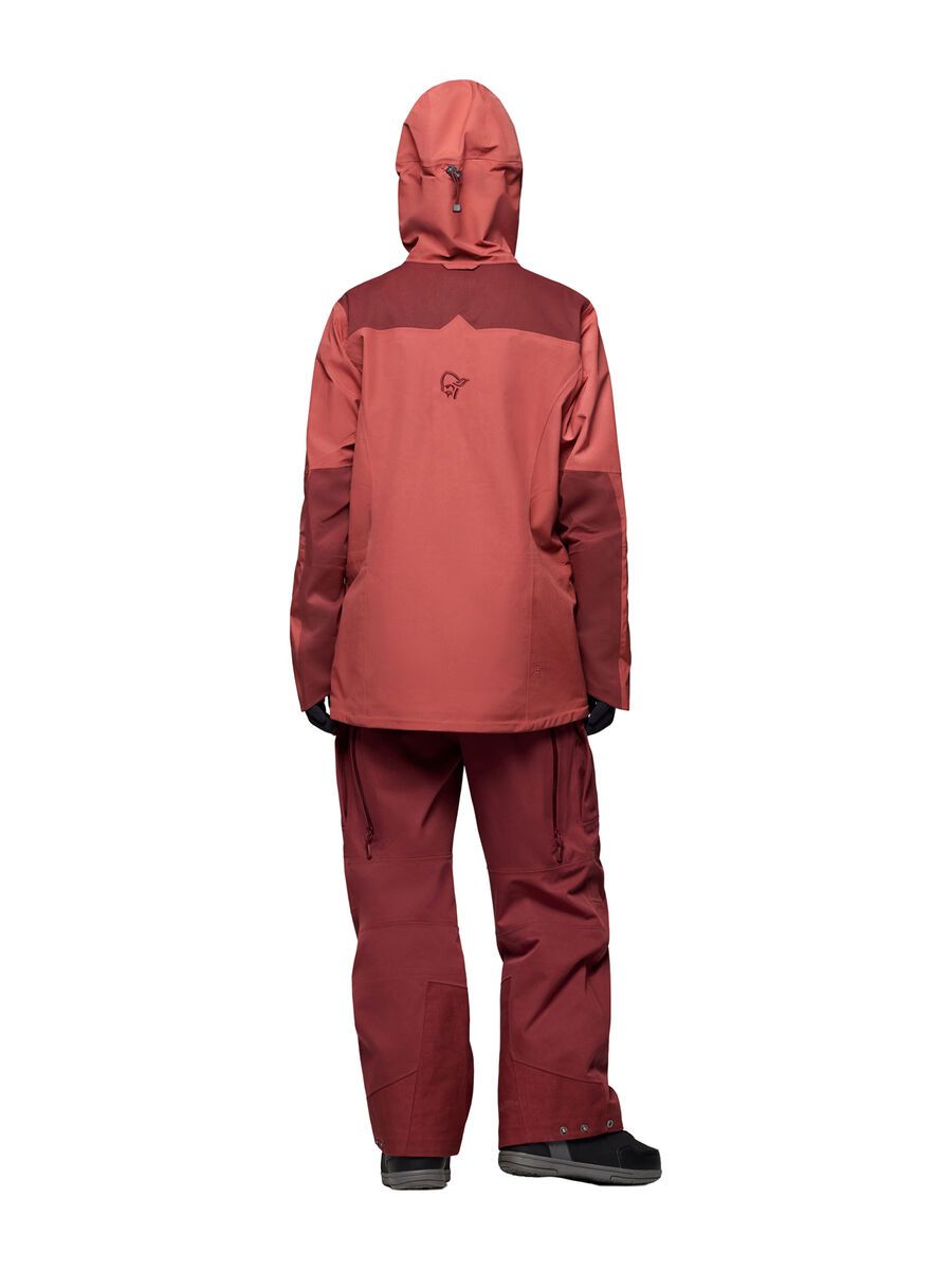 Norrona tamok dri3 Jacket W's, cowhide/port - Bild 7