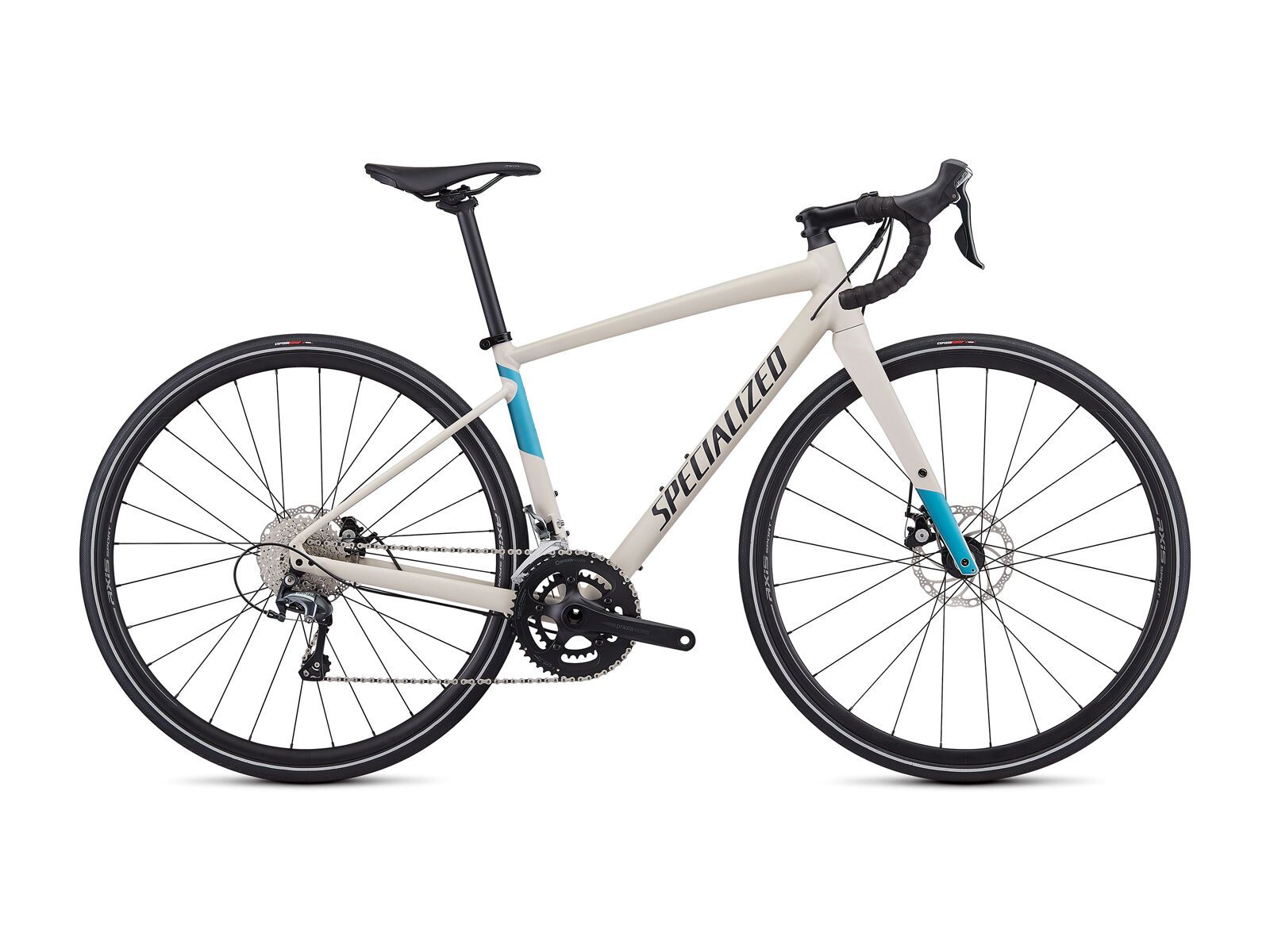 Specialized Women's Diverge E5 Elite, satin white mountains/tropical teal-nice blue/black - Bild 1