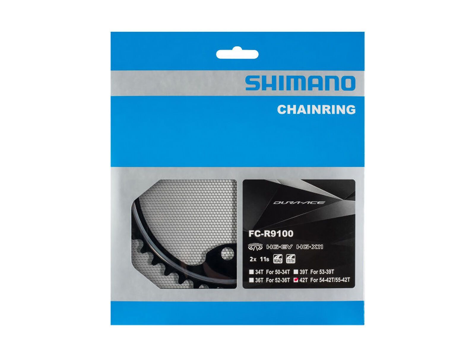 Shimano Dura-Ace Kettenblatt für FC-R9100/FC-R9100-P - 2x11 (MX) - Bild 2