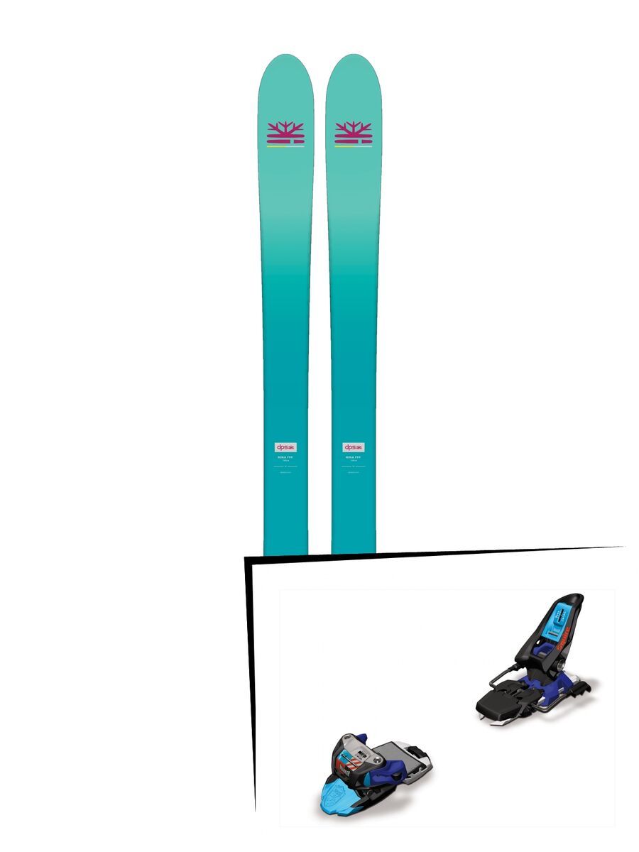 Set: DPS Skis Nina F99 Foundation 2018 + Marker Squire 11 - Bild 1