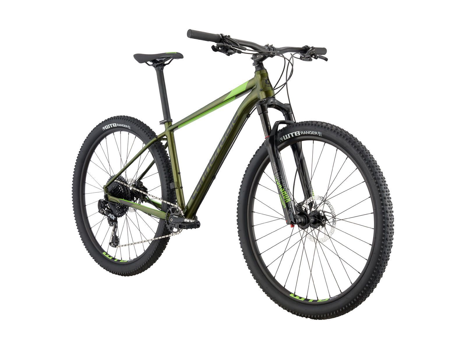 Cannondale Trail 1 - 27.5, vulcan w/ acid green and jet black - gloss - Bild 2