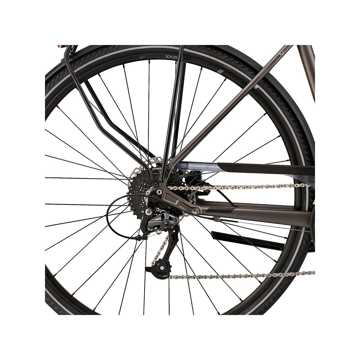 Specialized Crossover Sport Disc, satin gunmetal/black/dark blue - Bild 4