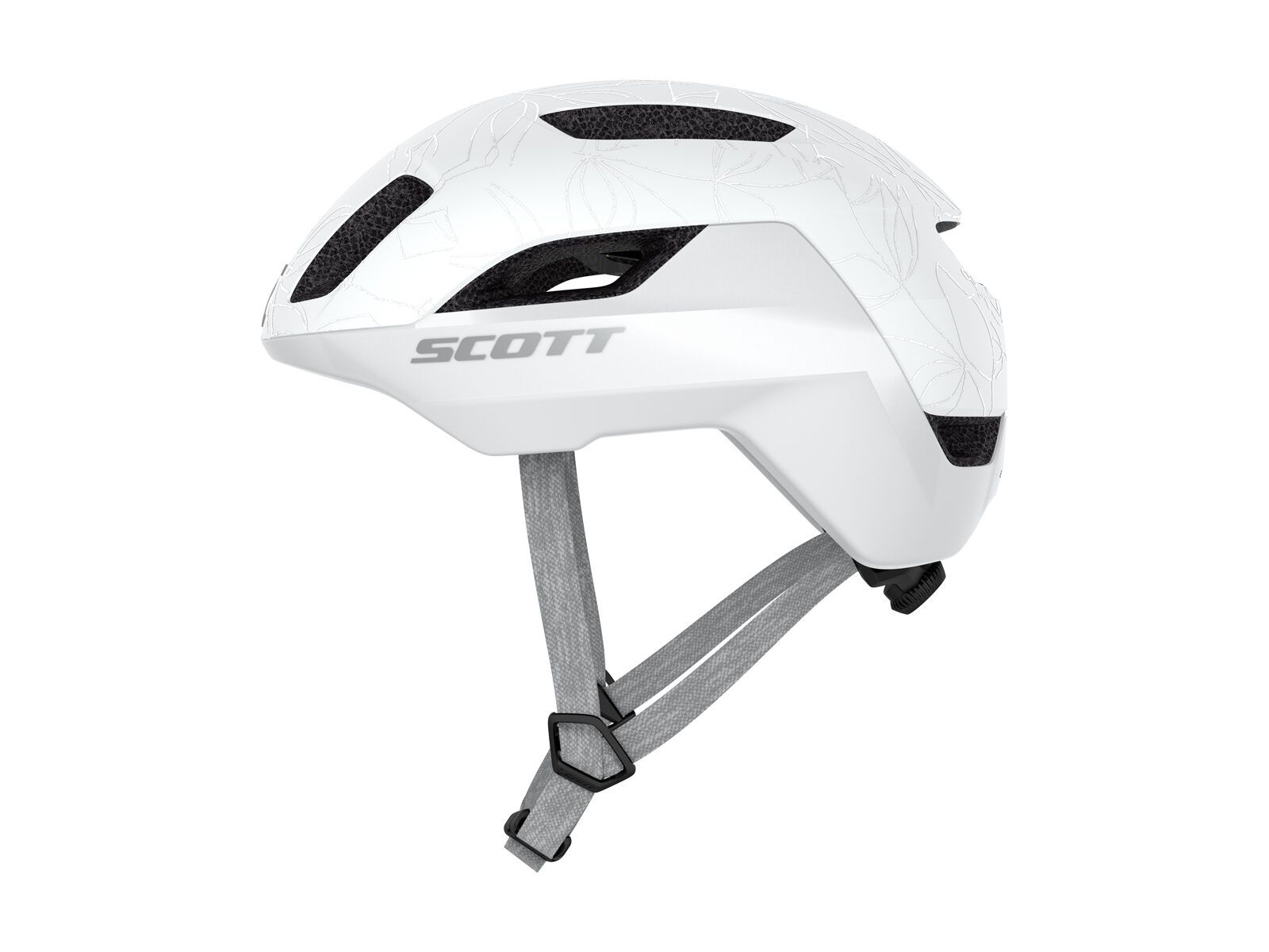 Scott La Mokka Plus Sensor Helmet, ice white - Bild 2