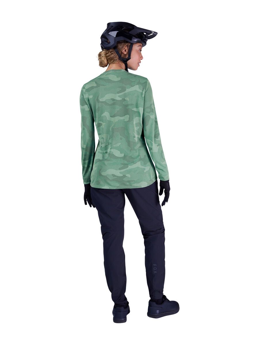 Fox Womens Ranger TruDri Long Sleeve Jersey, pine - Bild 6
