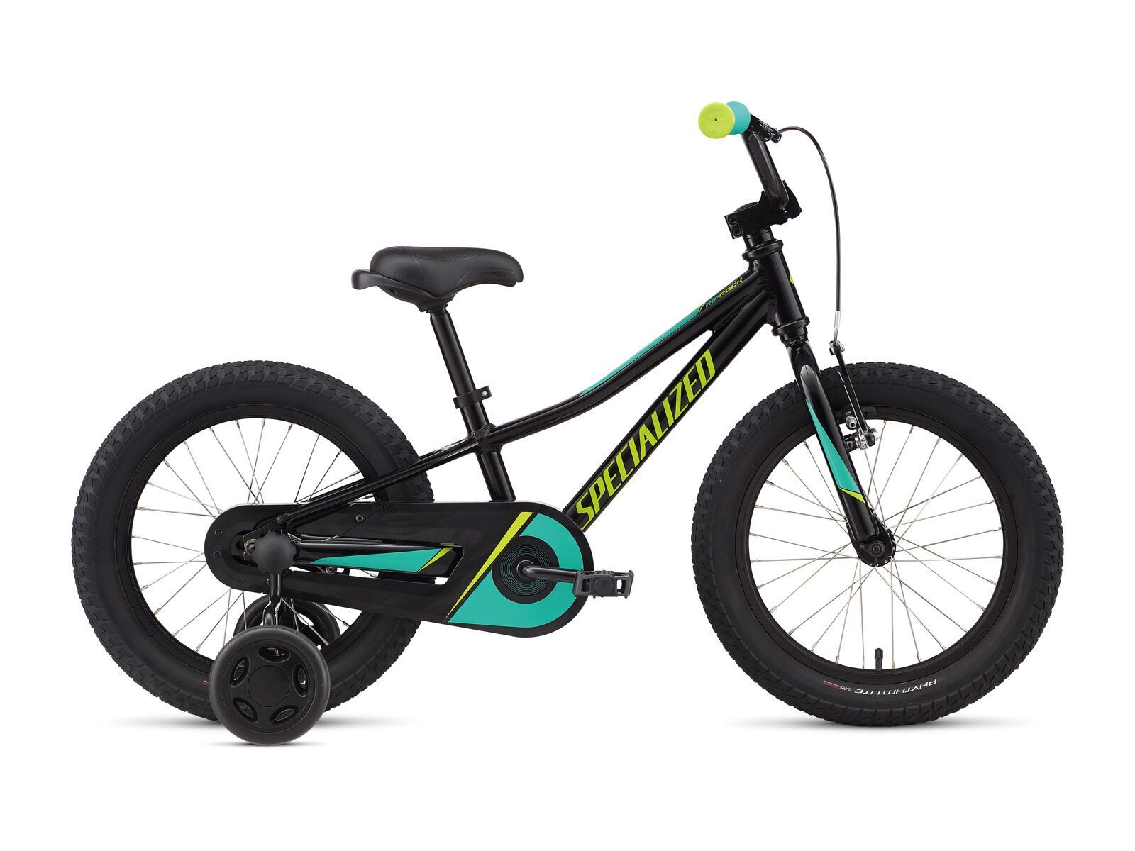 Specialized Riprock Coaster 16, tarmac black/emdgrn/hyper green - Bild 1