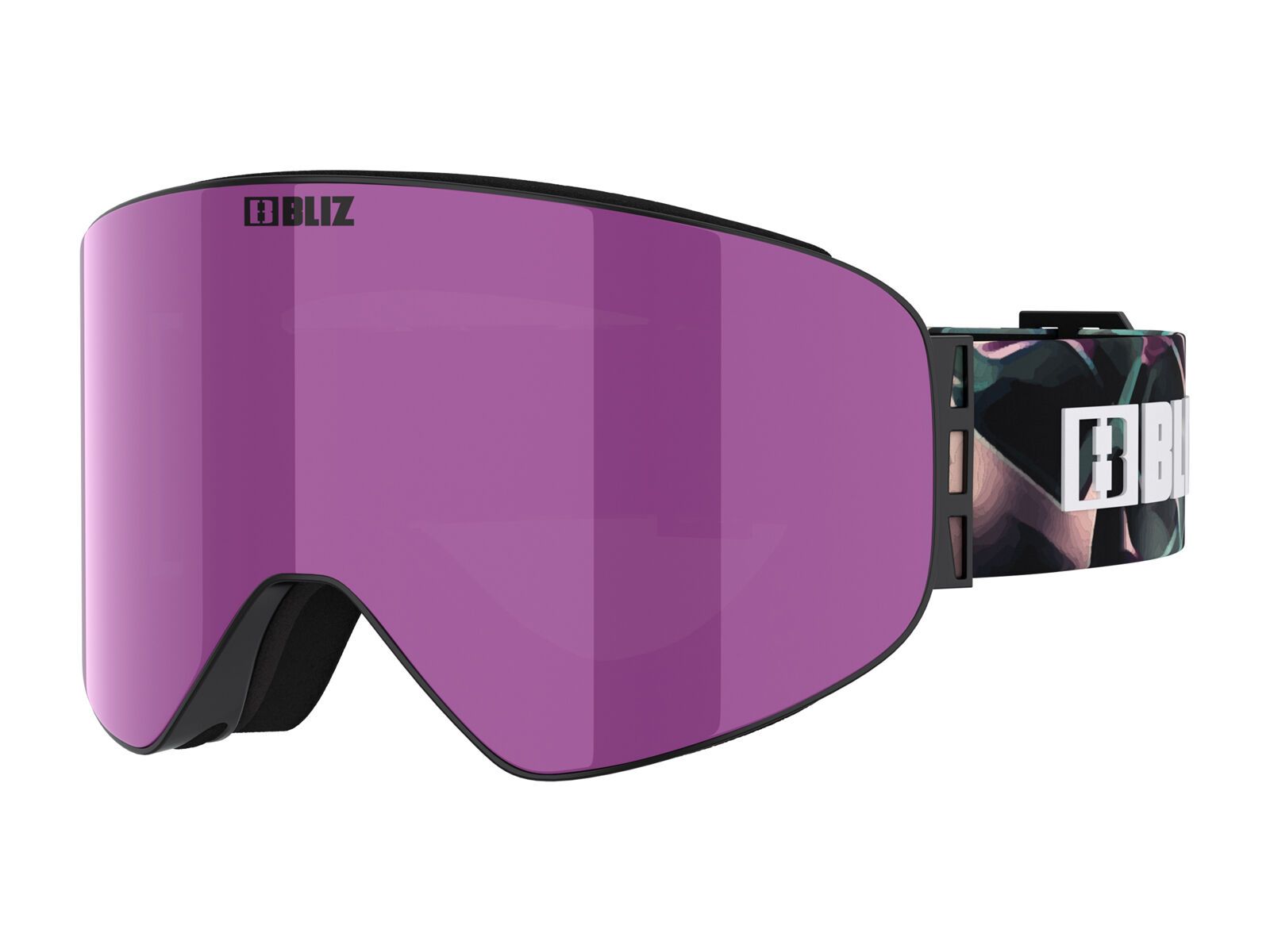 Bliz Flow, Brown Ice Pink / matte black - Bild 1