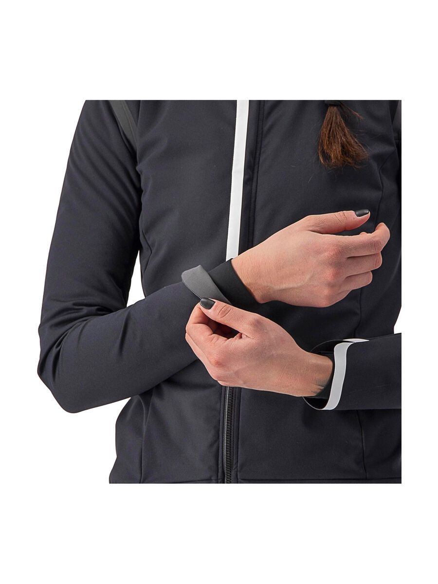 Castelli Alpha Ultimate Insulated W Jacket, light black/white - Bild 6