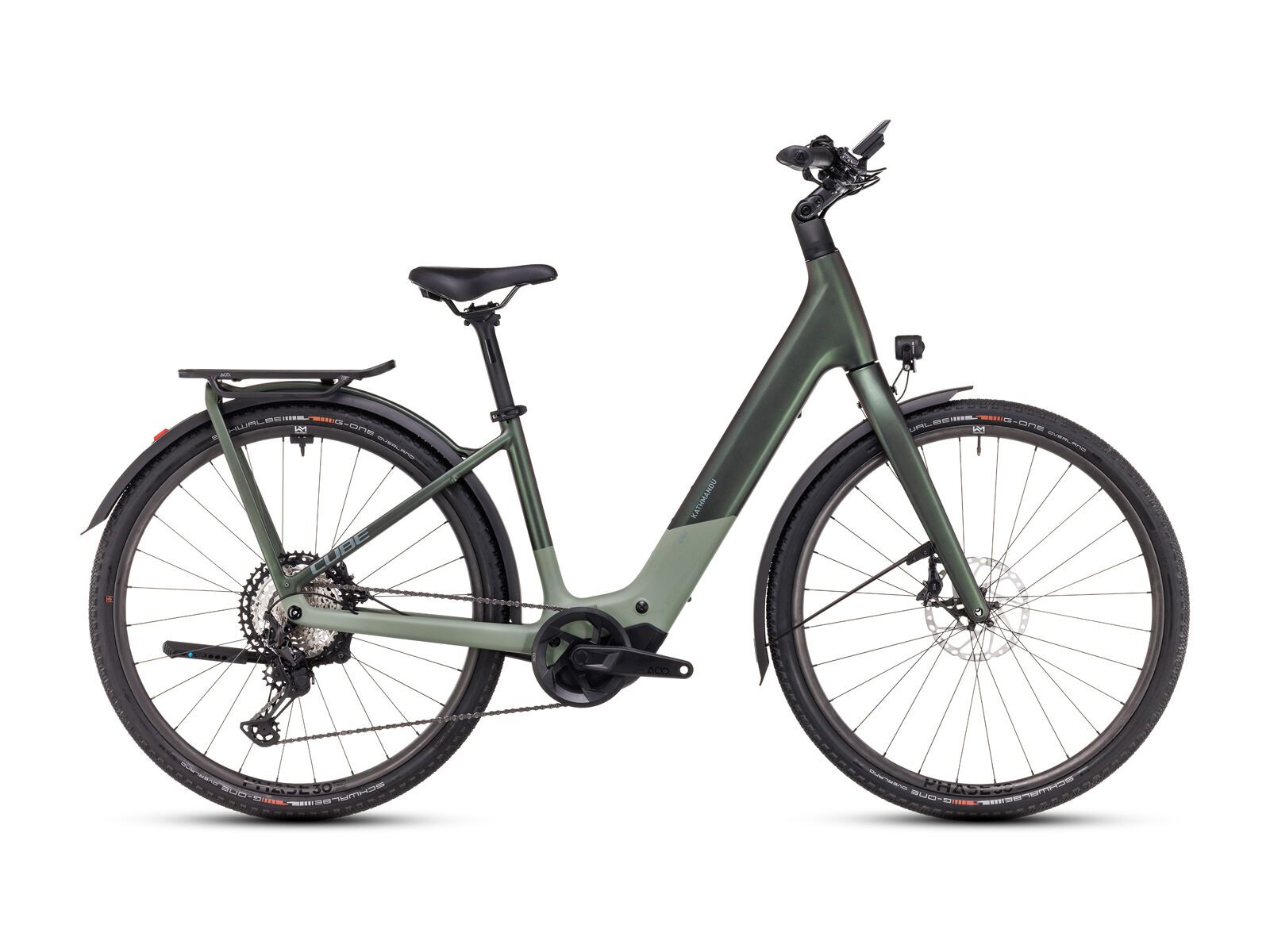 Cube Kathmandu Hybrid C:62 SLT 400X Easy Entry, stellar´n´origanogreen - Bild 1