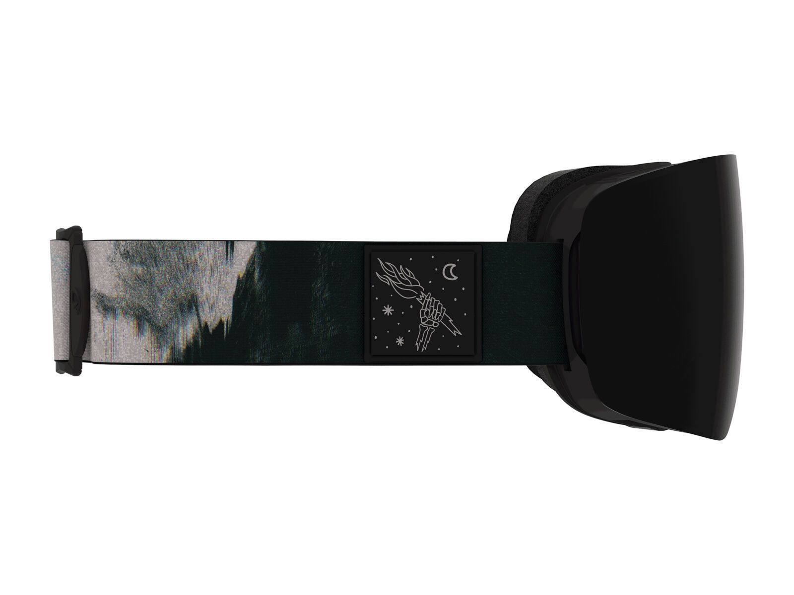 Giro Contour inkl. WS, black white hex/Lens: vivid jet black/vivid infrared - Bild 4