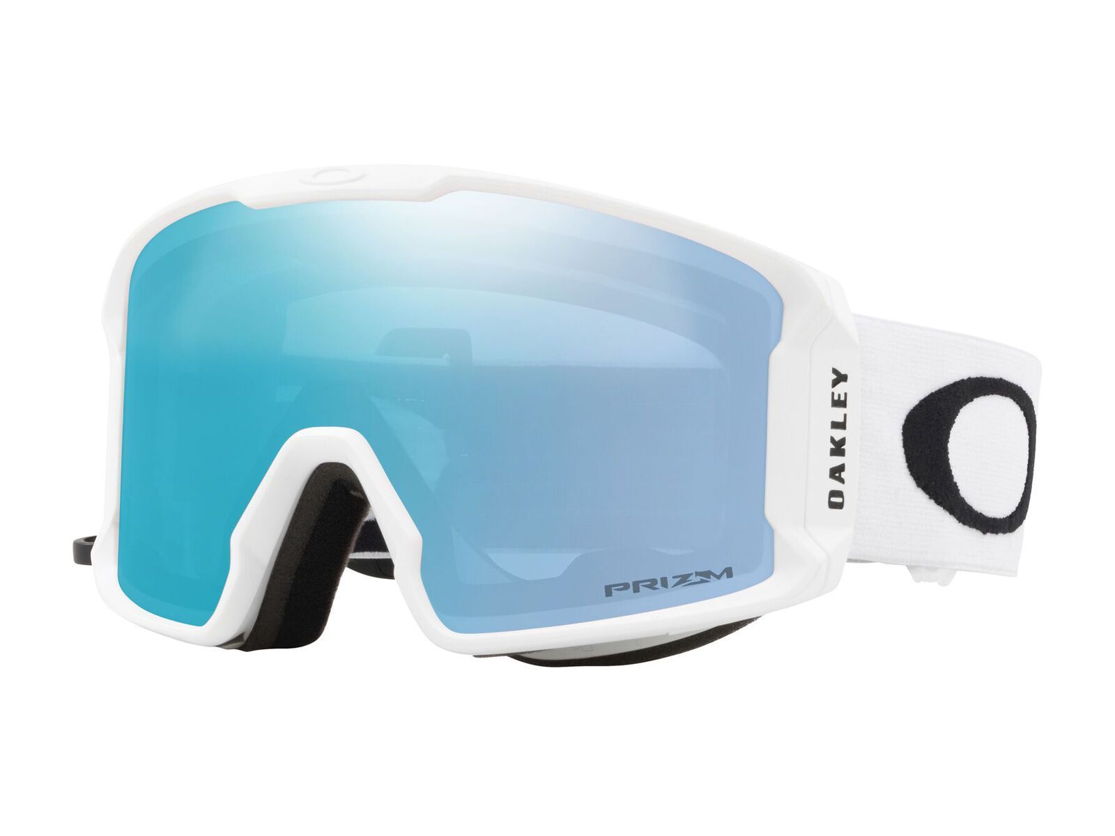 Oakley Line Miner L, Prizm Snow Sapphire Iridium / matte white - Bild 1