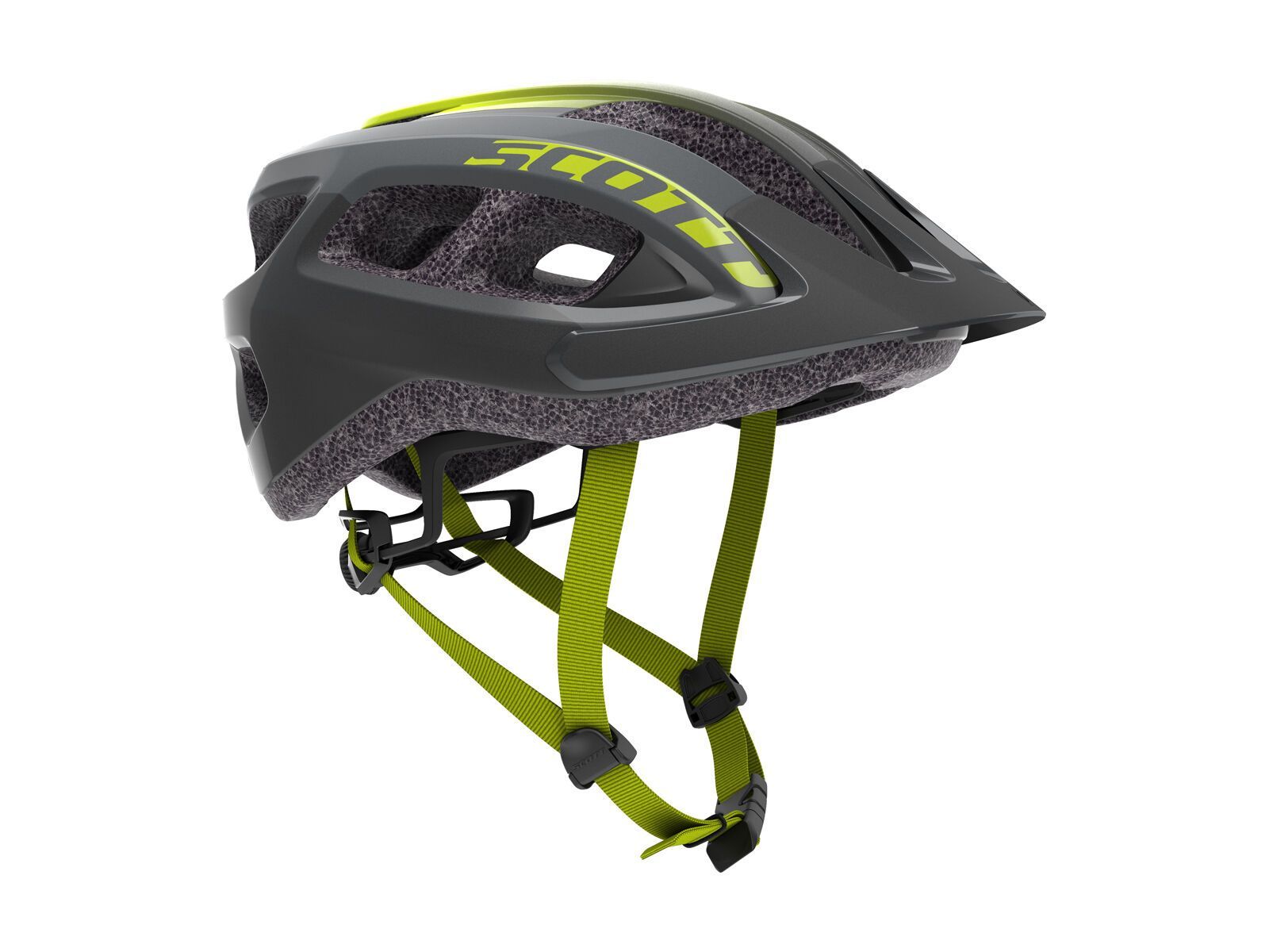 Scott Supra Helmet, black/radium yellow fade - Bild 1