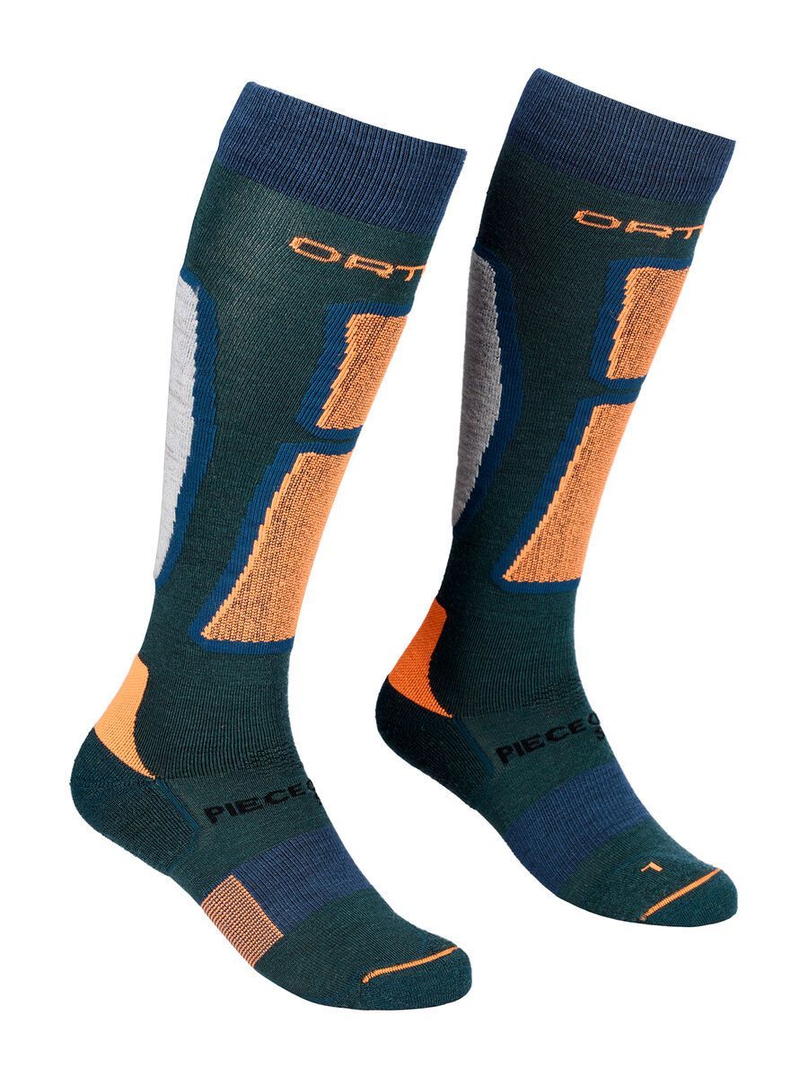 Ortovox Ski Rock'n'Wool Long Socks M, pacific green - Bild 1