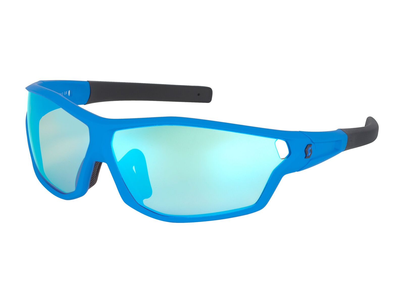 Scott Leap Full Frame, blue matt/black blue chrome amp - Bild 1