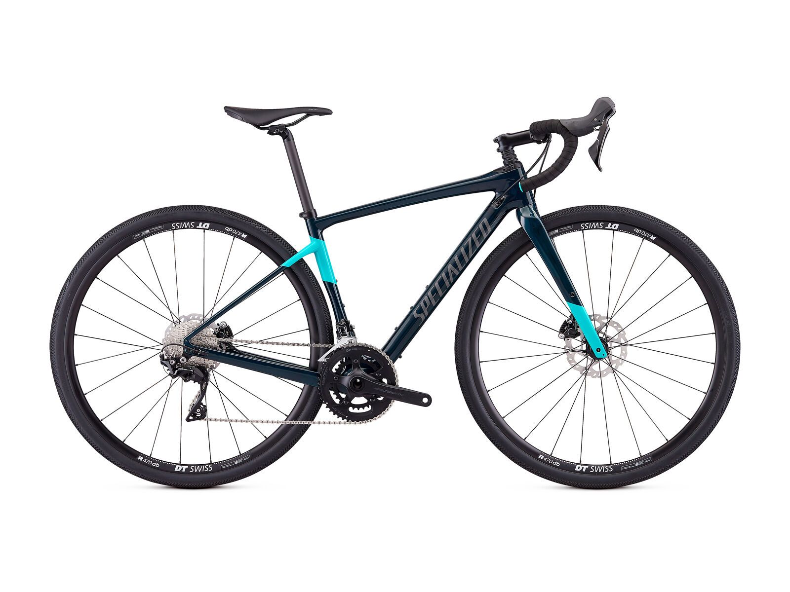 Specialized Women's Diverge Sport, gloss teal tint/acid mint/black - Bild 1