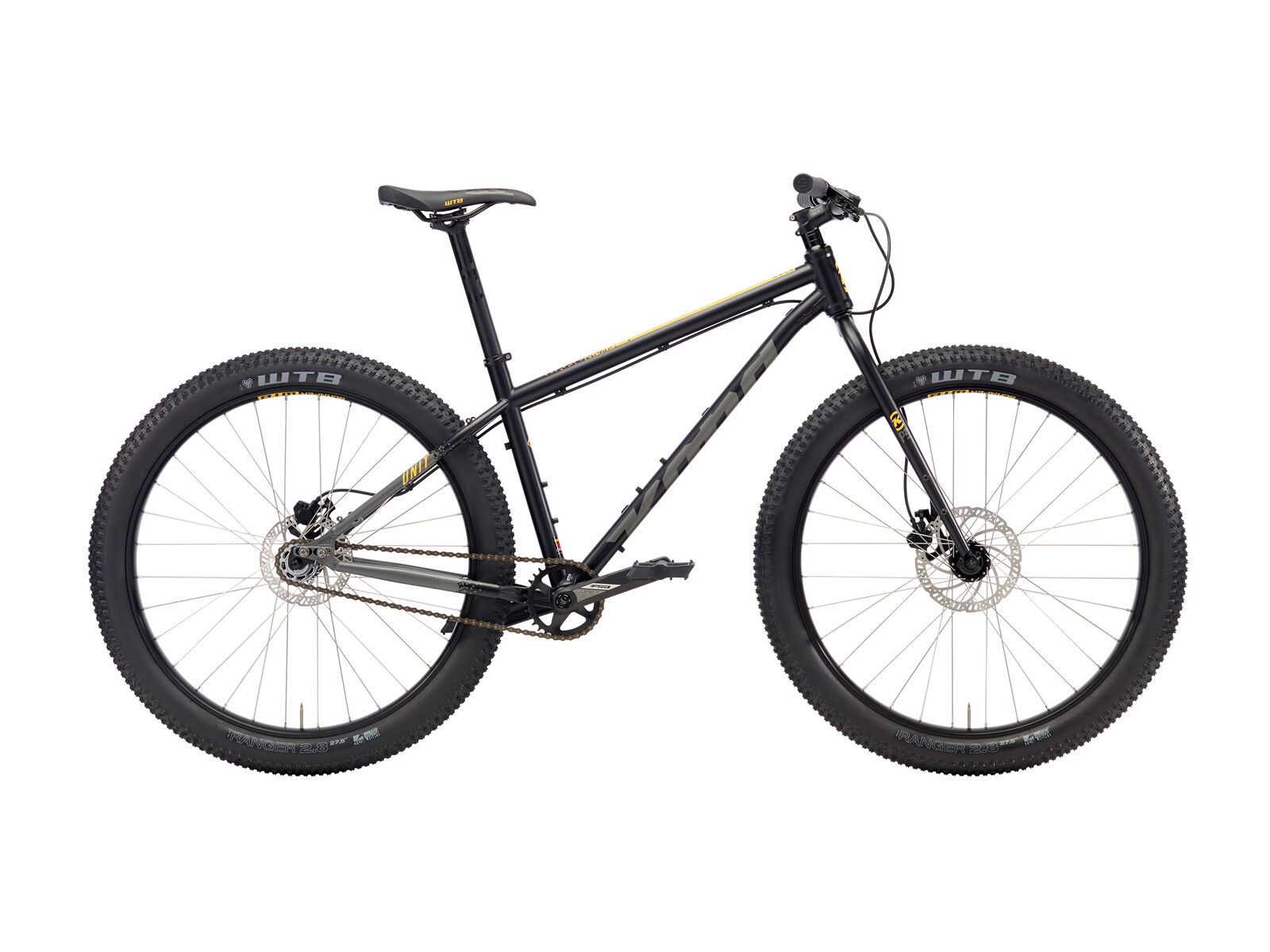 Kona Unit, matt black & gray w/ gray & yellow decals - Bild 1