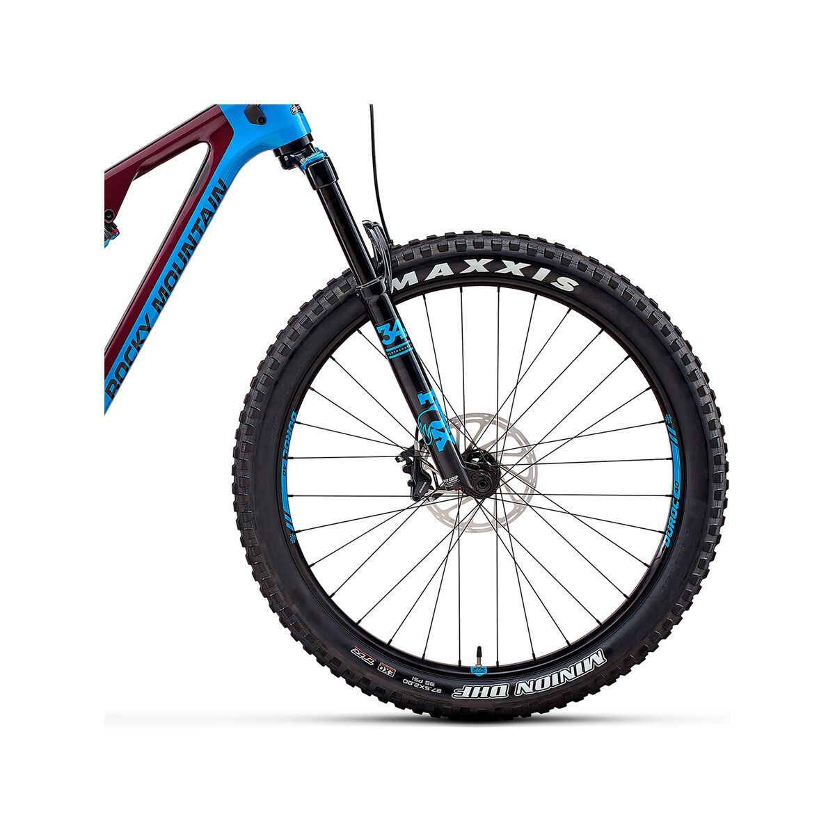 Rocky Mountain Pipeline Carbon 50, blue monday/raining blood/black - Bild 3
