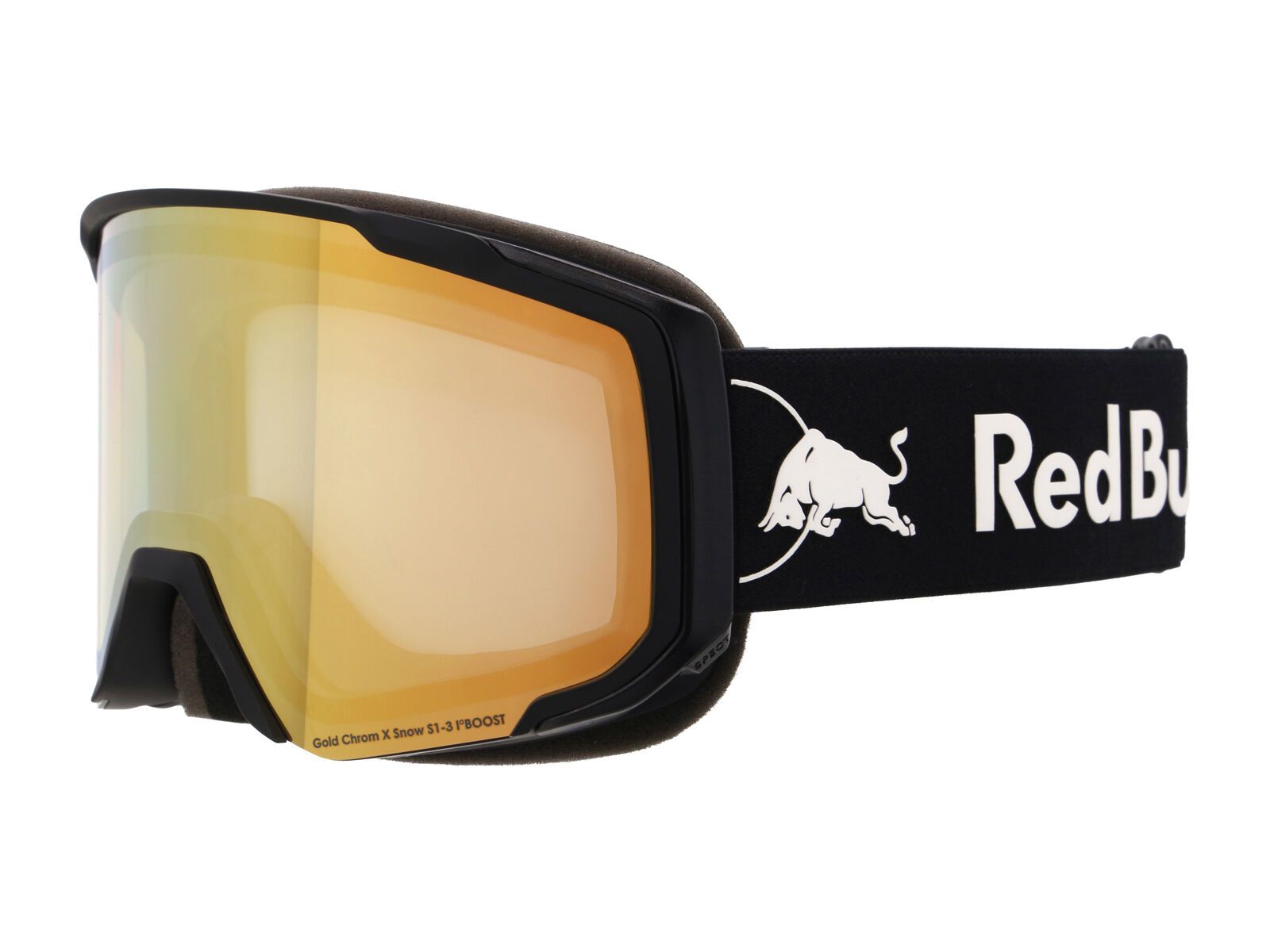 Red Bull Spect Eyewear Jibb, Brown-Gold Mirror / black - Bild 4