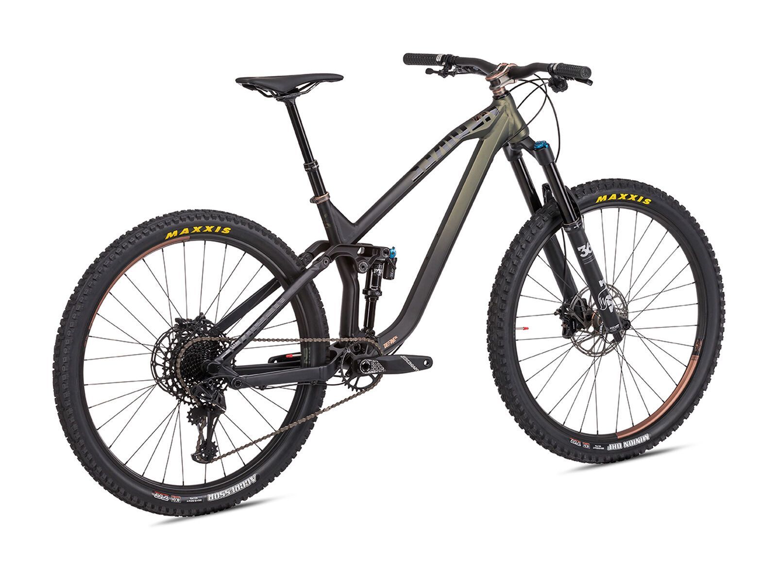 NS Bikes Define AL 150, black/green - Bild 3
