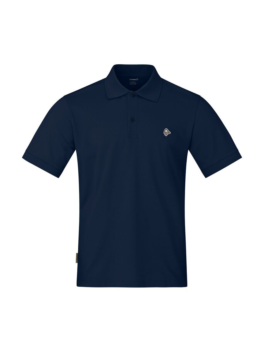 Norrona femund pique Shirt M's, navy blazer - Bild 1