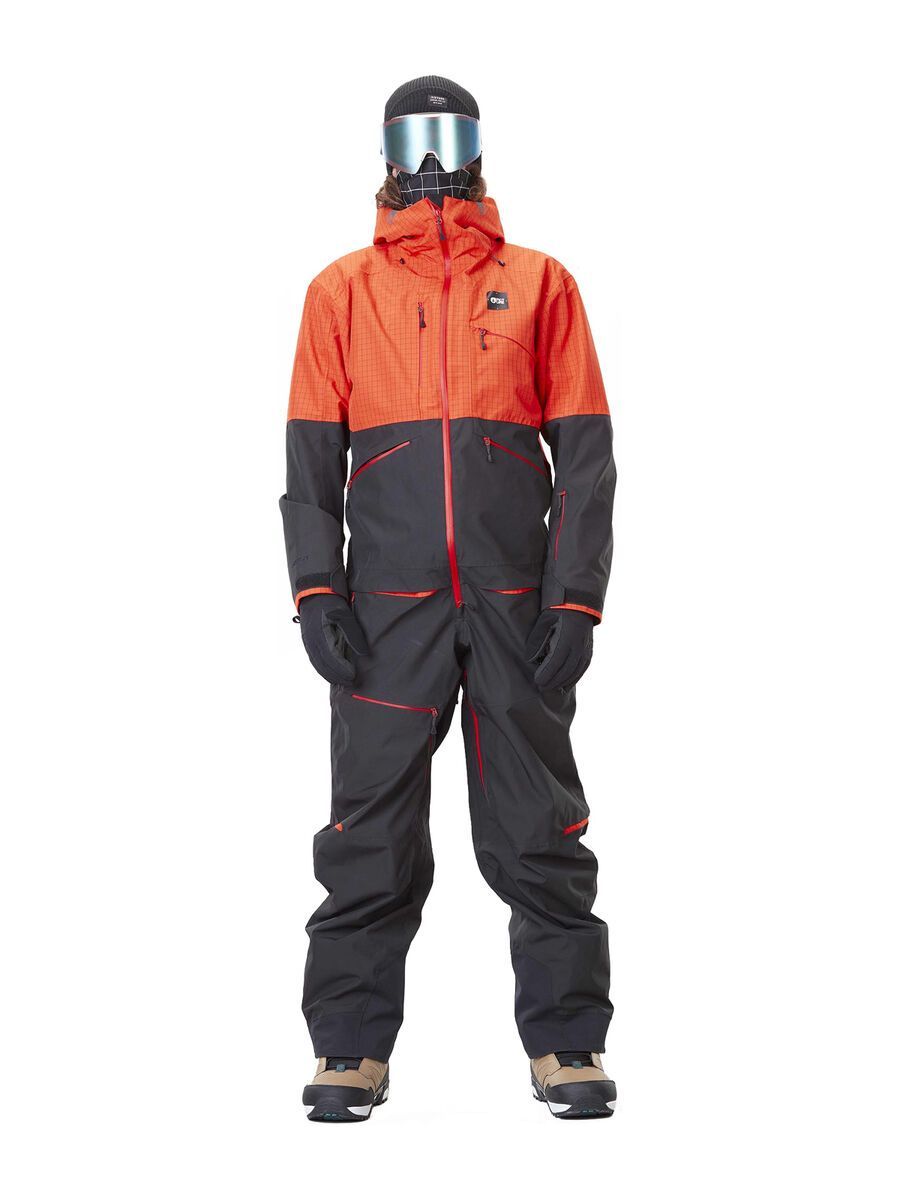Picture Xplore Suit, orangripstop/black - Bild 3