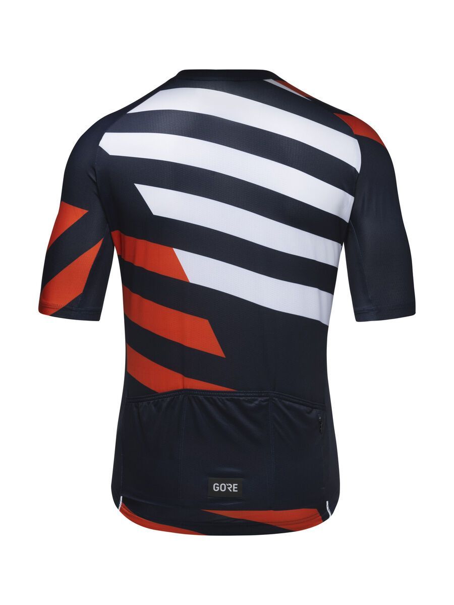 GOREWEAR Spirit Signal Chaos Trikot Herren, orbit blue / fireball - Bild 3