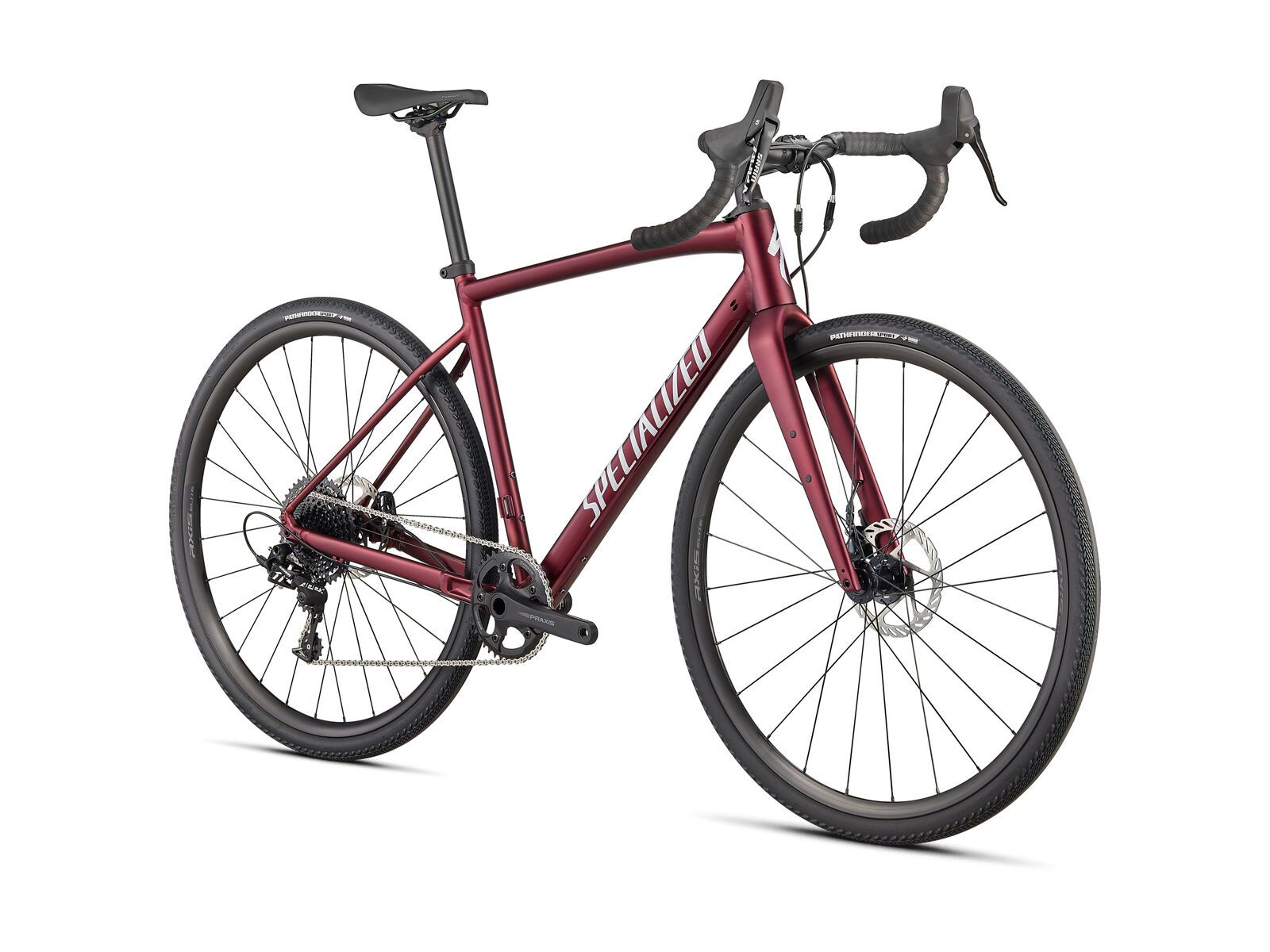 Specialized Diverge Comp E5, satin maroon/light silver/chrome - Bild 2