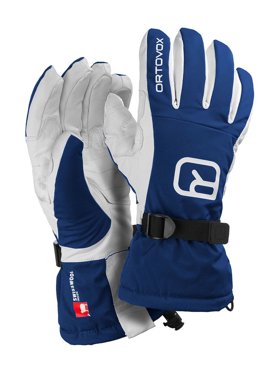 Ortovox Swisswool Freeride Glove, strong blue - Bild 1