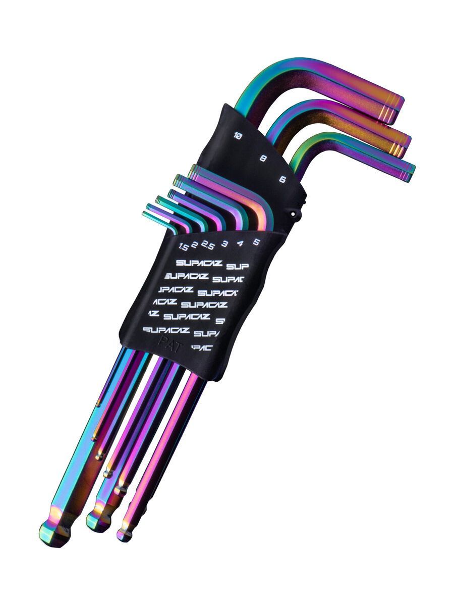 Supacaz Innensechskantschlüssel, oil slick - Bild 1