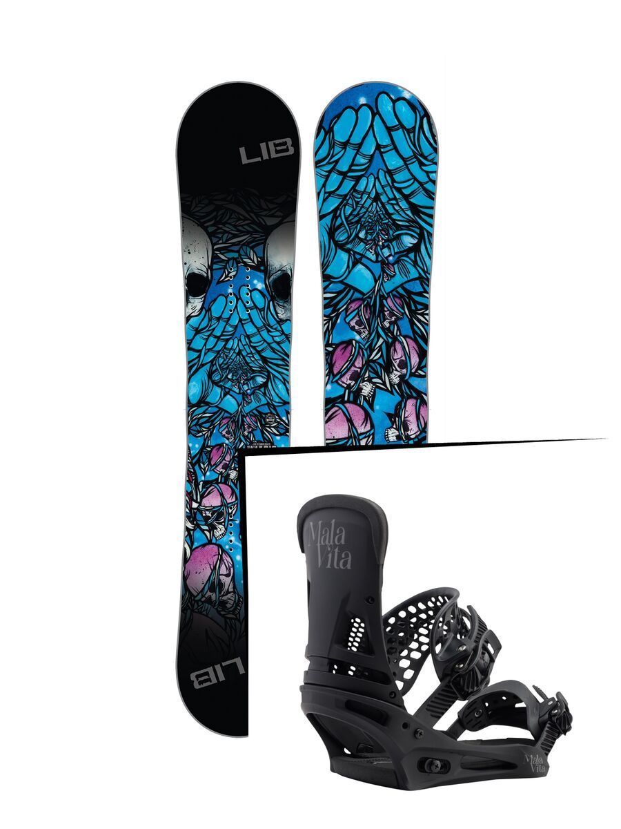 Set: Lib Tech Banana Magic 2017 + Burton Malavita (1712843S) - Bild 1