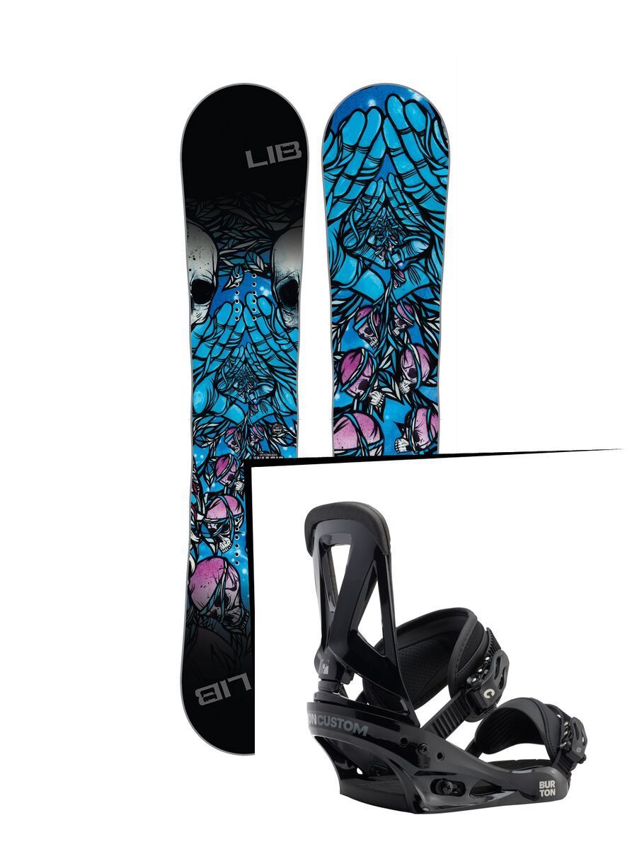 Set: Lib Tech Banana Magic 2017 + Burton Custom (1712739S) - Bild 1