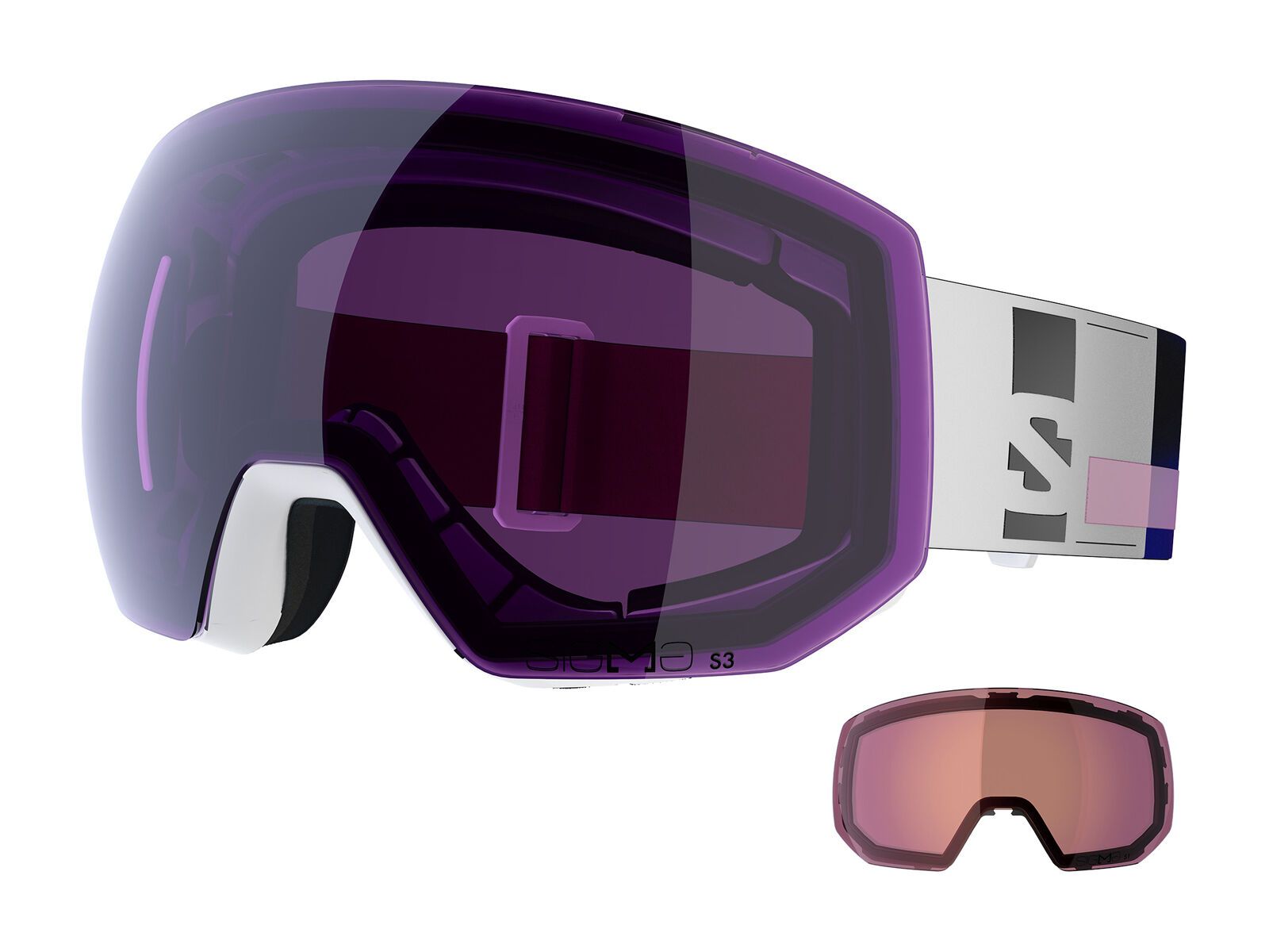 Salomon Radium Pro + WS, Sigma Sky Blue / white - Bild 1