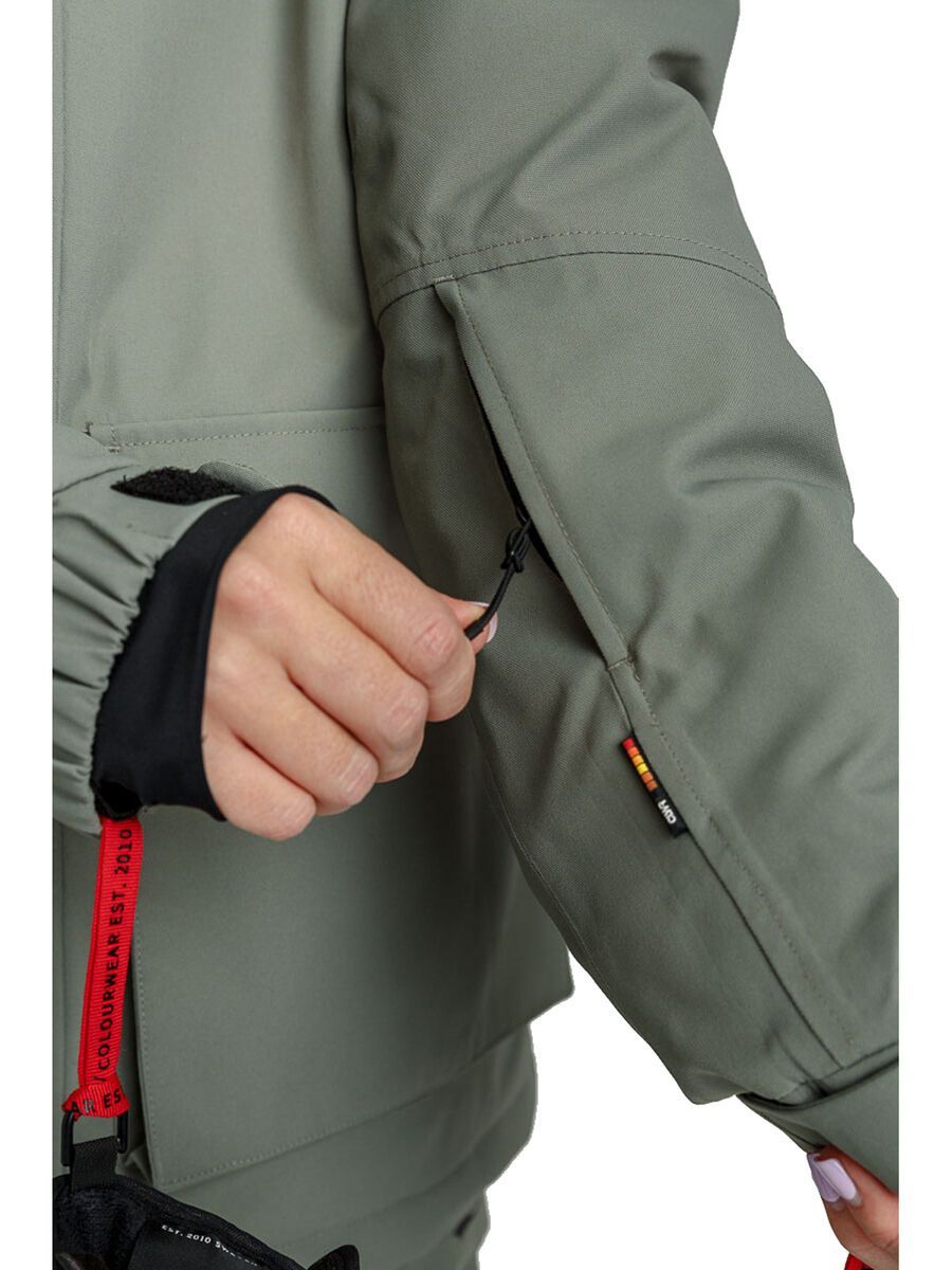 Colourwear U Mountain Cargo Jacket, grey green - Bild 6