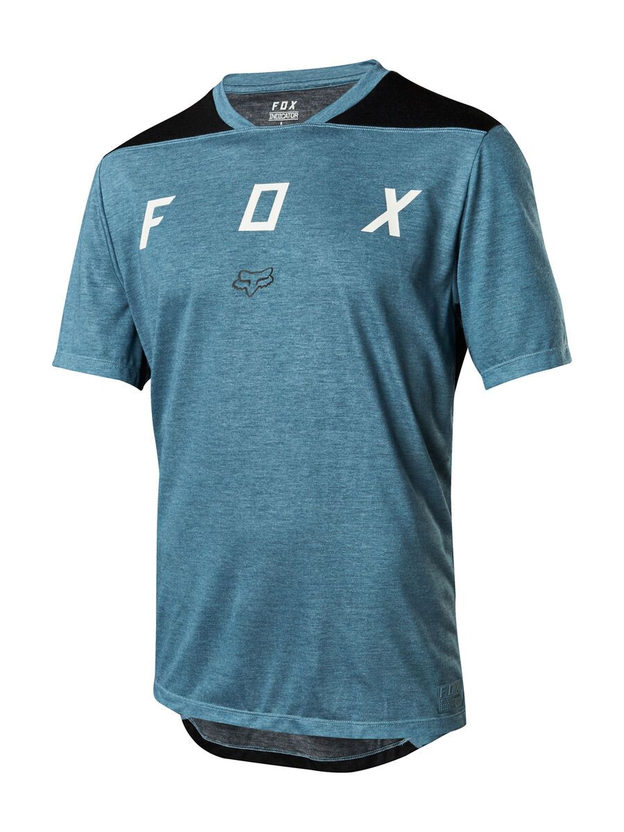 Fox Indicator SS Mash Camo Jersey, slate blue - Bild 1