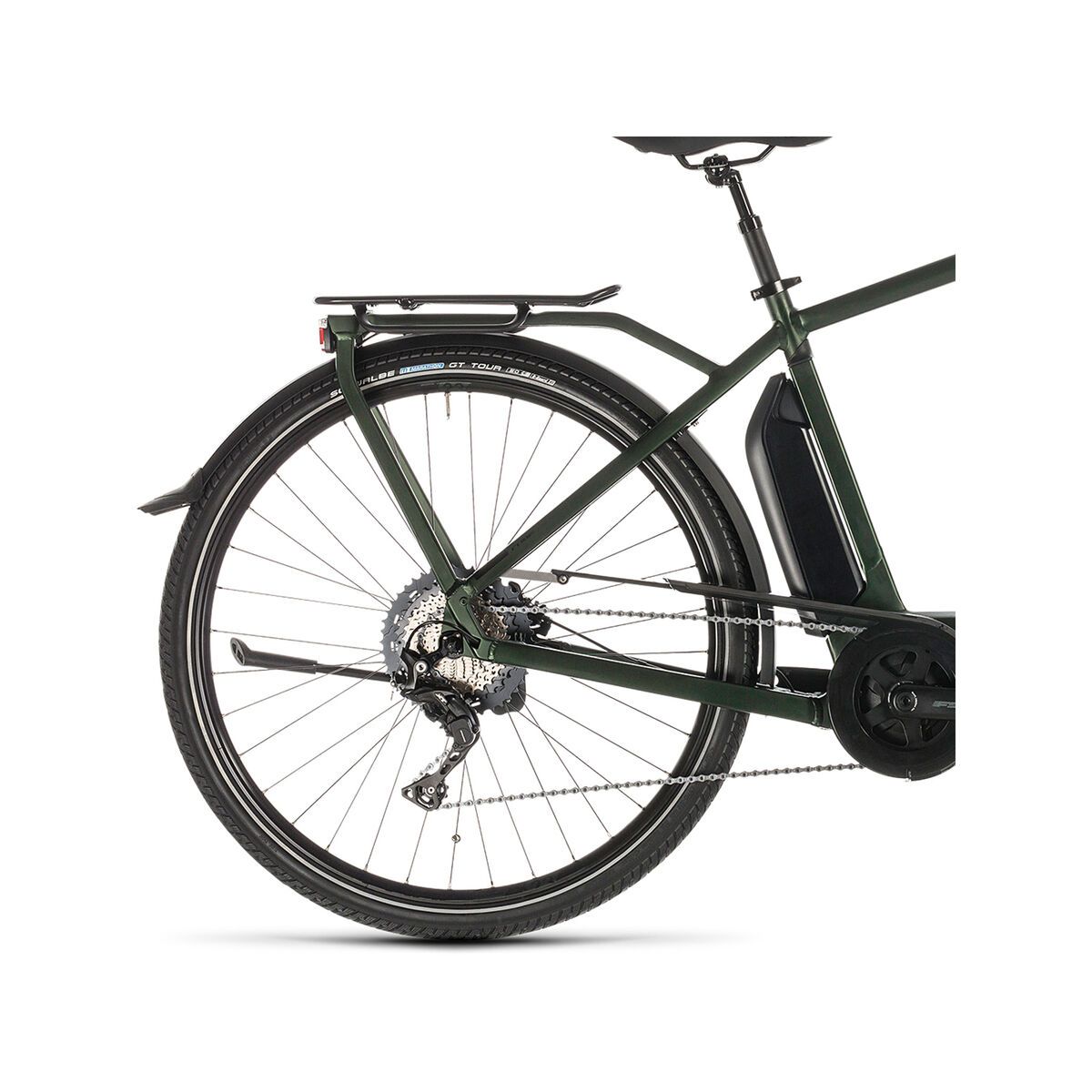 Cube Town Sport Hybrid EXC 500, green´n´black - Bild 4
