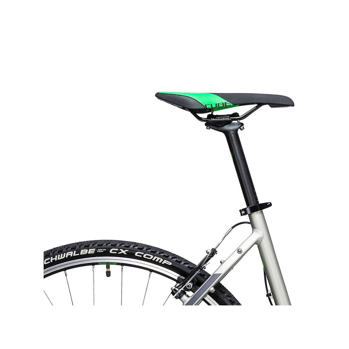 Cube Curve Trapeze, silver´n´flashgreen - Bild 5