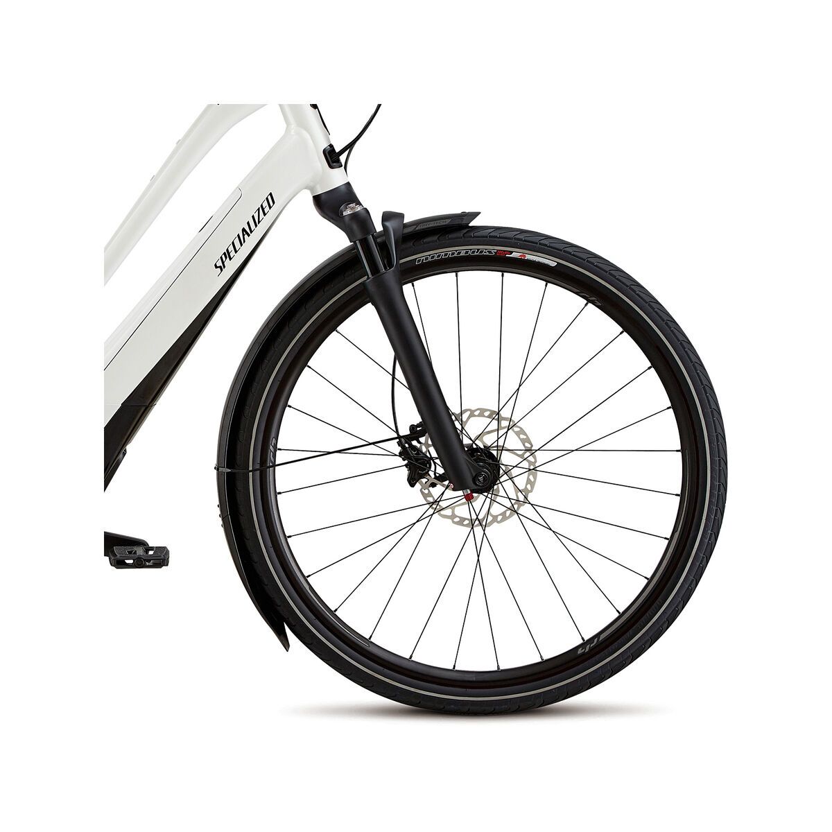 Specialized Turbo Como 5.0 Low Entry, metallic white silver/black - Bild 4