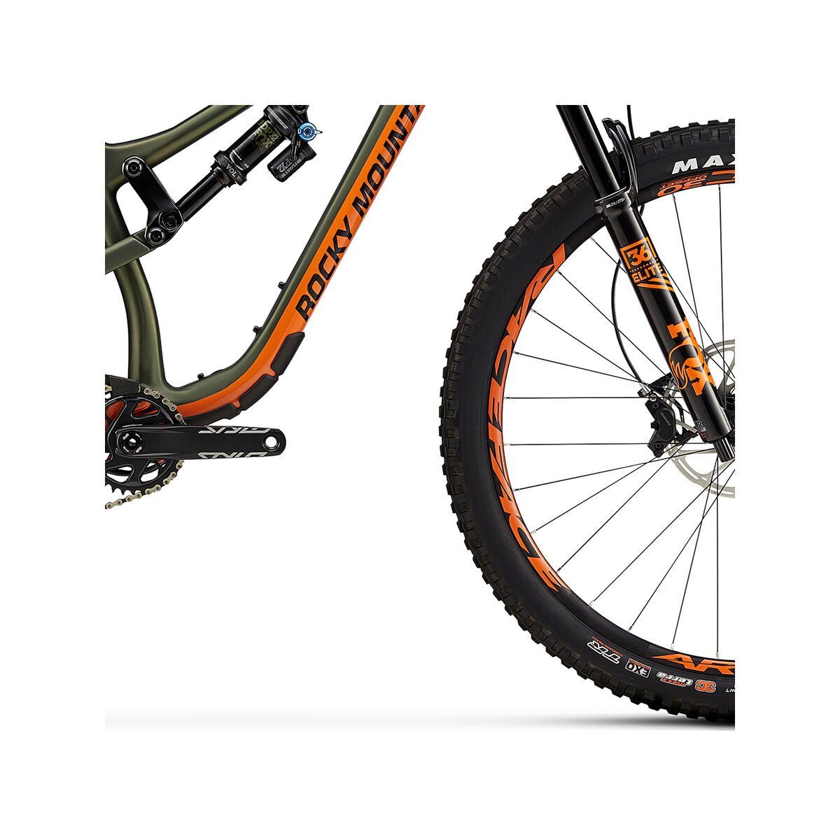 Rocky Mountain Instinct Carbon 90 BC Edition, fox racing orange/tank girl/black in black - Bild 5