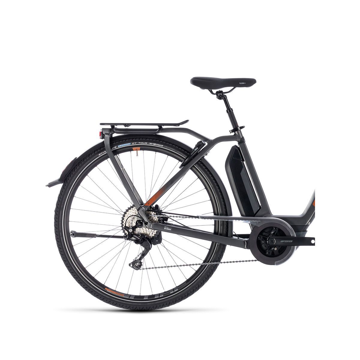 Cube Town Hybrid Sport Pro 400 Easy Entry, grey´n´copper - Bild 5