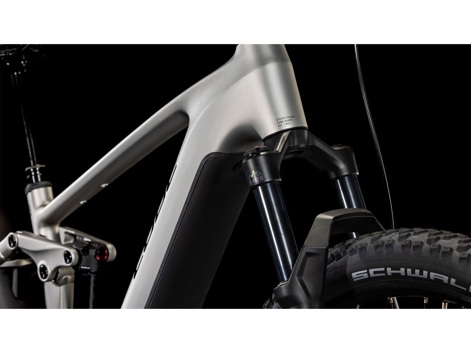 Cube Stereo Hybrid One22 Race 800 27.5, silver´n´black - Bild 7