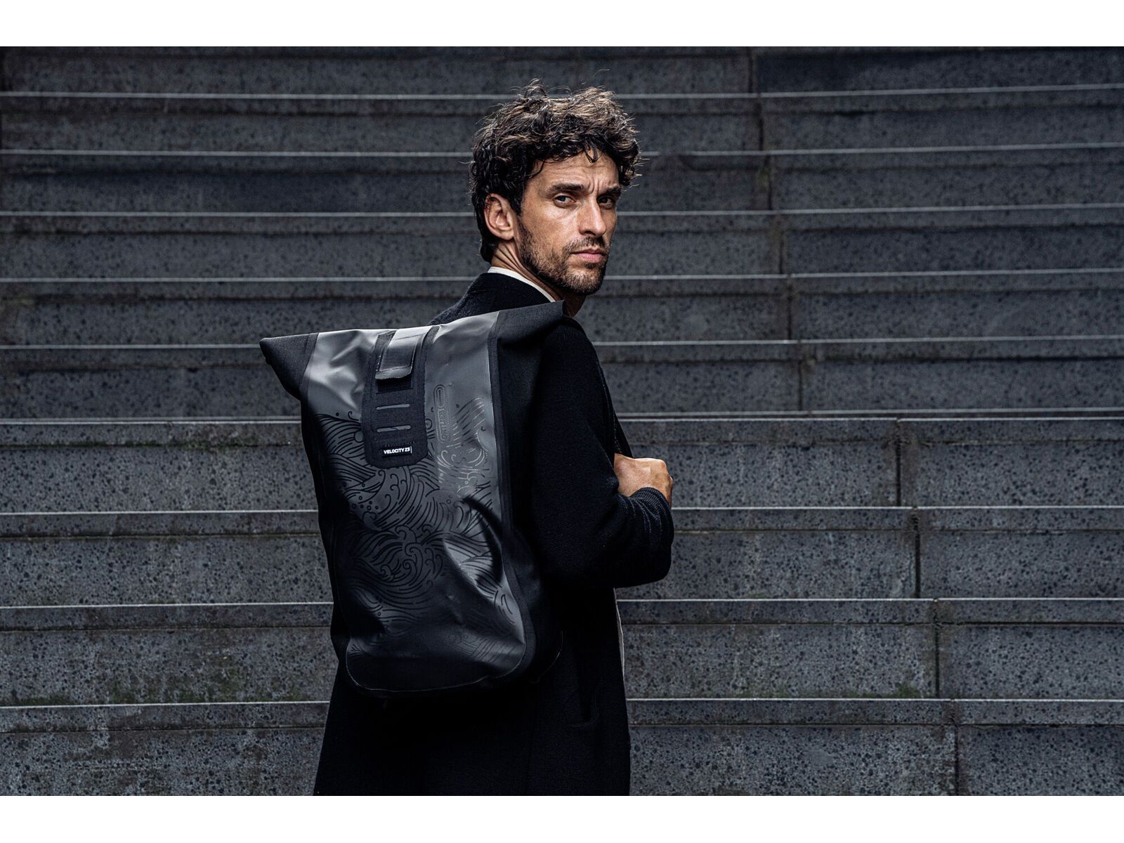 ORTLIEB Velocity Design Trees, white-black - Bild 7