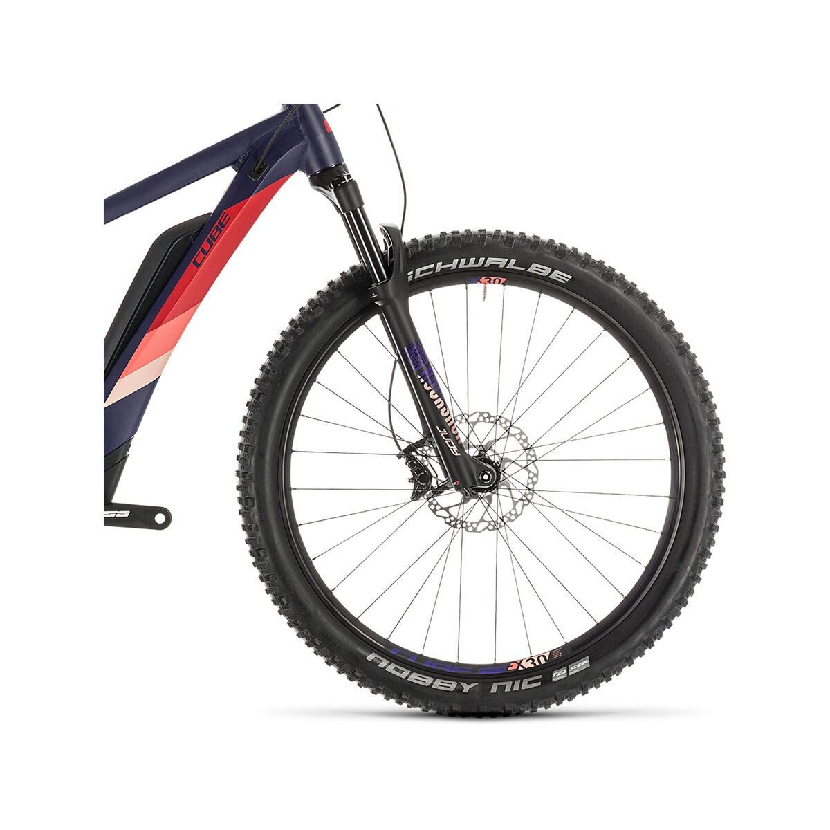 Cube Access Hybrid Race 500 27.5, darkviolet´n´rose - Bild 2