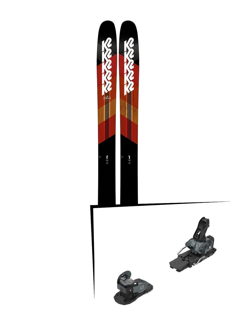 Set: K2 SKI Catamaran 2019 + Salomon Warden MNC 13 black/grey - Bild 1